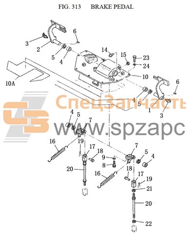 23Y-26B-01000 bracket