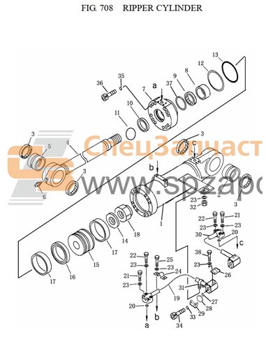 23Y-64B-01002 ring support