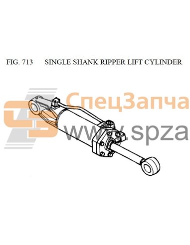 23Y-89-10100 lift cylinder ass’y (L.H)