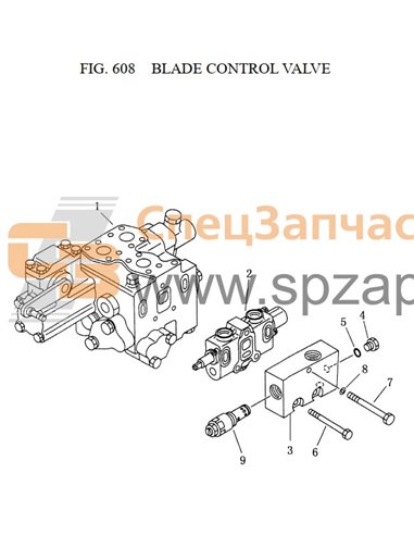 700-24-52001 relief valve ass’y