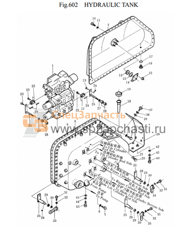 701-41-11006 blade tilt control valve ass’y