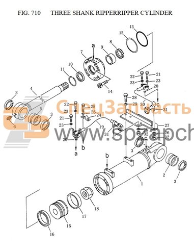 701-88-11431 bracket (R.H)