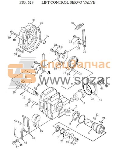 702-12-13001 servo valve ass’y for blade lift