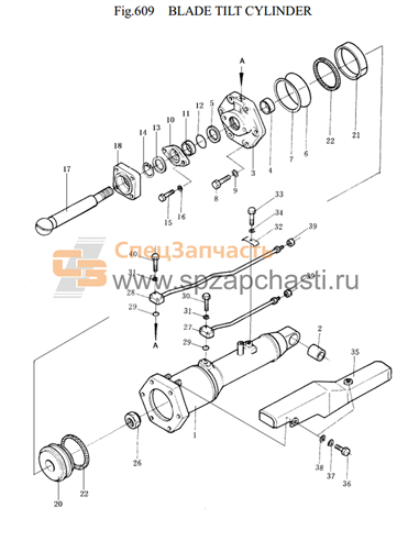 707-44-22080 packing piston