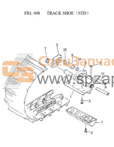 TS220.32A-1 bolt shoe