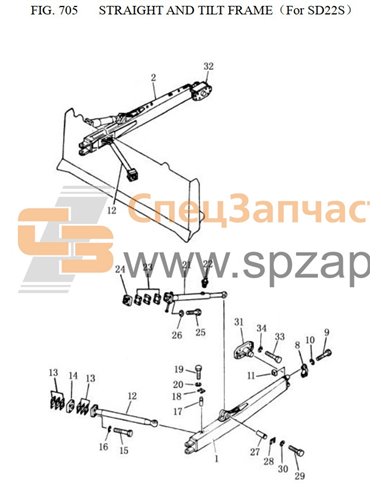 TS220.71-1 trunnion L