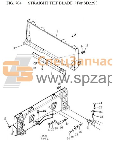 TS220.71-3 blade