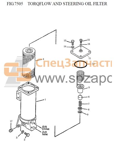 Корпус 16Y-75-23004