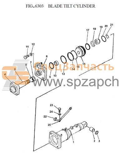 Опора шарового шарнира 16Y-63-13004