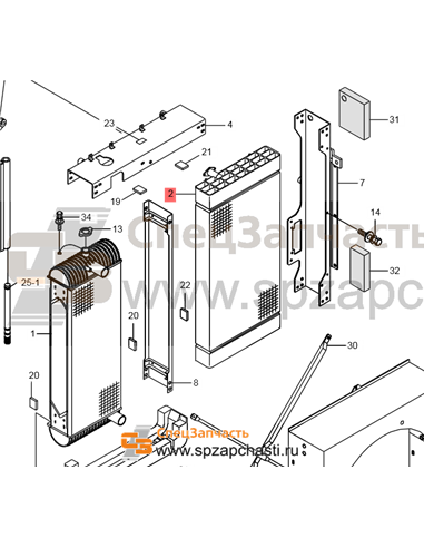 11Q4-42022 Oil Cooler Assy