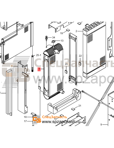 11Q4-44021 Radiator Assy