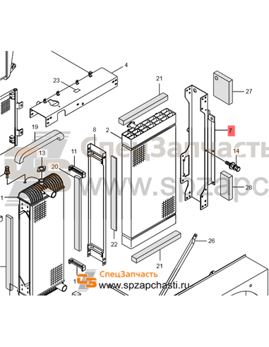 11Q5-42120 Support Wa-Rh