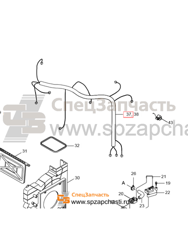 11Q6-90600 Wiring Assy-Fatc