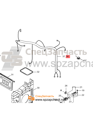 11Q6-90610 Wiring Assy-Satc