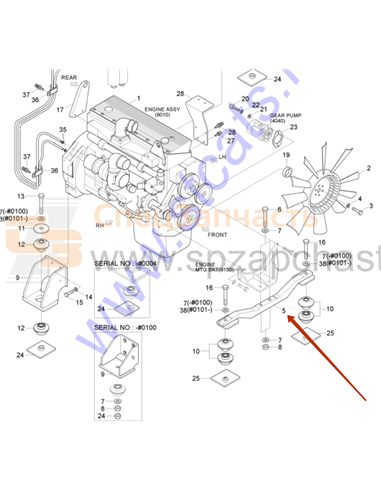 14E7-00731 Hanger Wa