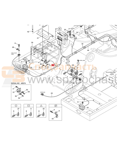 21E5-0003 Реле батареи