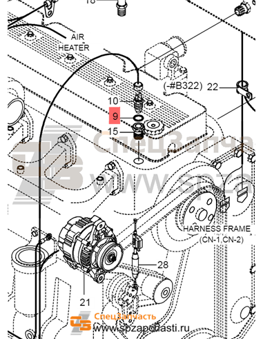 21EA-50260 Packing-Temp Sw