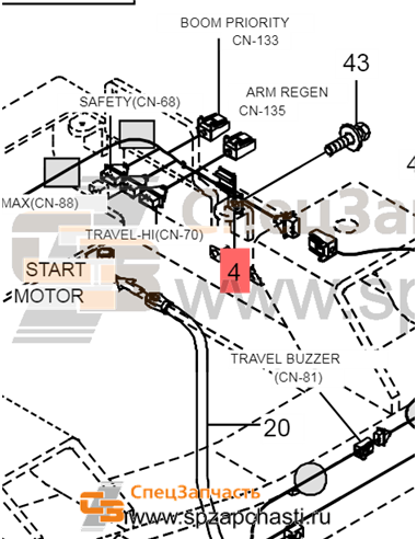 21N4-01130 Plate-Clip