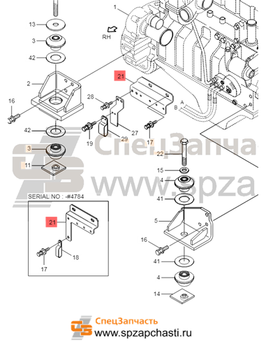 21Q6-40181 Bracket