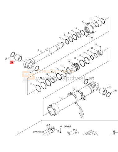 61KH-73220 Bushing-Pin