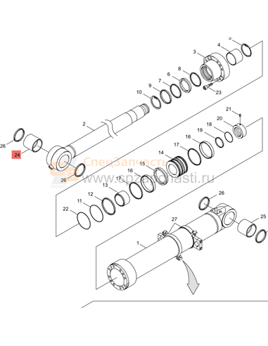 61KH-73220 Pin Bush