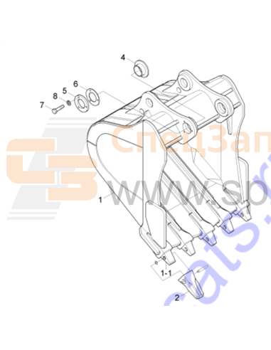 65QC-37010 ковш