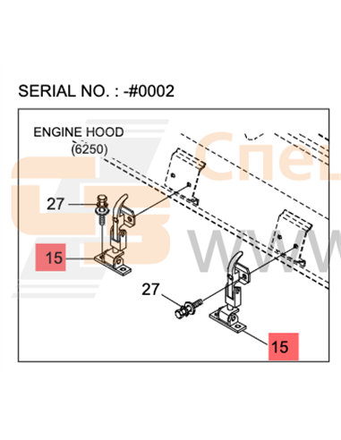 71N6-56400GG Catch Assy