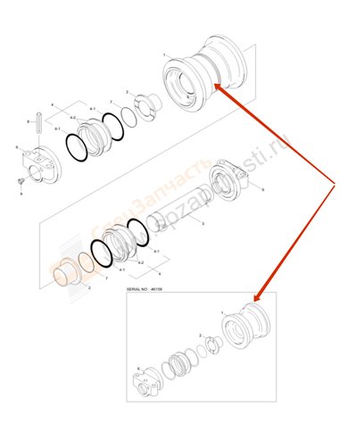 81N6-11102 Shell-Roller