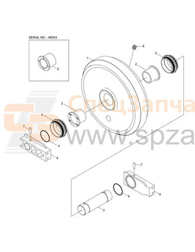 81QB-13011 Idler Assy