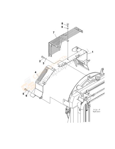 Fig. C0310-01a0 Fan Guard (With Air Conditioner)