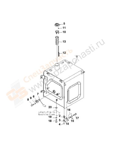 Fig. D0100-01a0 Fuel Tank