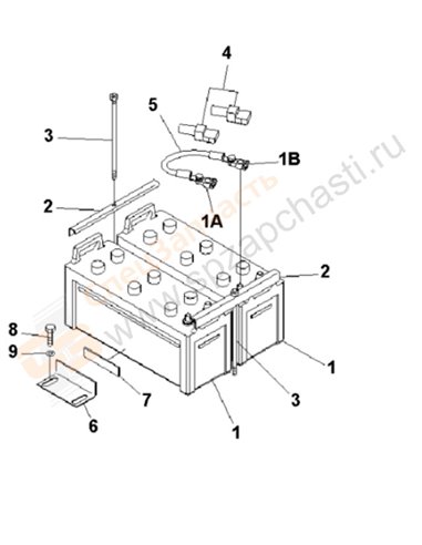 Fig. E0100-01a1 Battery (Large Capacity) (Nx300)