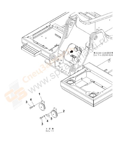 Fig. E0410-01a0 Horn