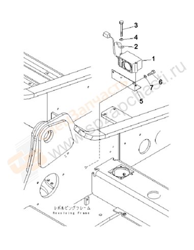 Fig. E0420-01a0 Travel Alarm(200001-250000)