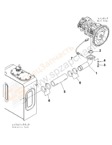 Fig. H0311-01a0 Suction Line