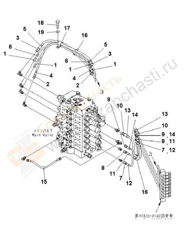 Fig. H1840-01a0 Ppc Main Line (Hose)