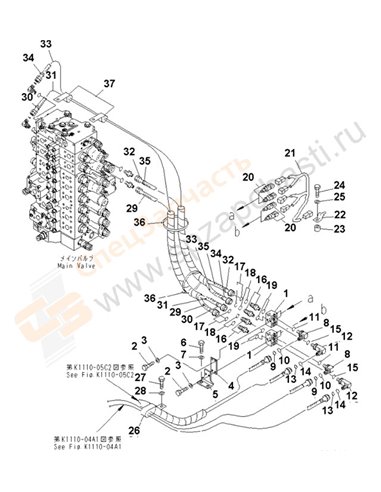 Fig. H1840-02a3 Ppc Main Line (Block) (2 Actuator)