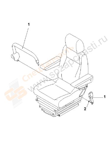 Fig. K0160-01a0 Seat Belt (48mm Wide)