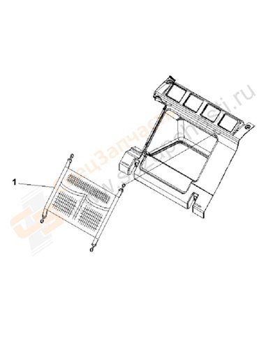 Fig. K0190-01a0 Luggage Box Net(200001-250000)