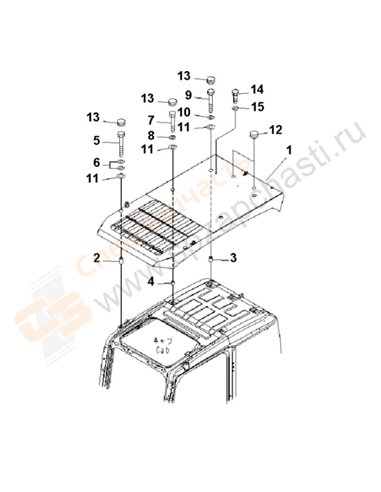 Fig. K0220-01a0a Top Guard(200976-)