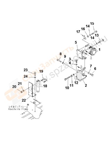 Fig. K0700-01a0b Air Conditioner (Compressor And Receiver Dryer)(250001-)