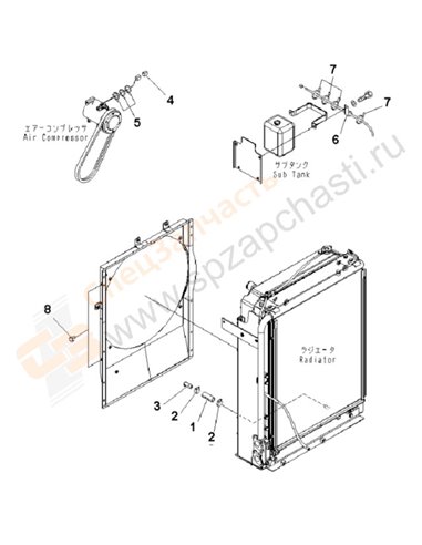 Fig. K0700-01a1 Air Conditioner And Heater Less Plug