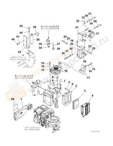 Fig. K0700-01a2 Big Wind Air Conditioner (Duct)