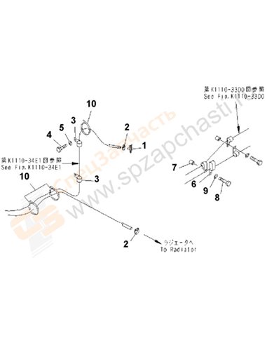 Fig. K0700-02a4a Air Conditioner (Clipiing) (Cold Weather A Spec.)(250001-)