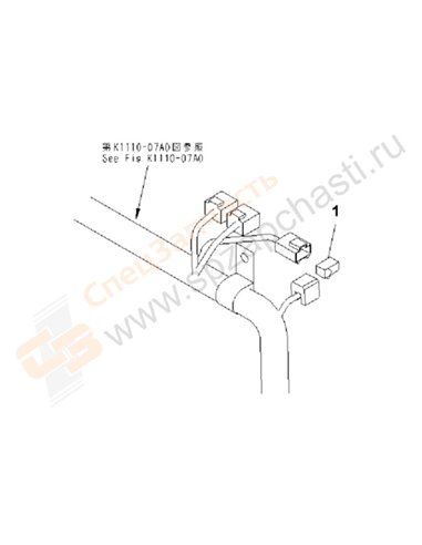 Fig. K1730-01a1 Switch (For North America)(250001-)