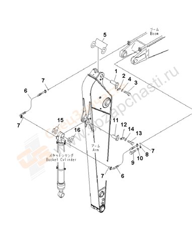 Fig. T1200-01b0 Arm Less