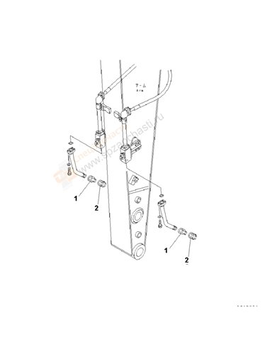 Fig. T1920-01a2 Breaker Adapter (For Atlas And Okada)