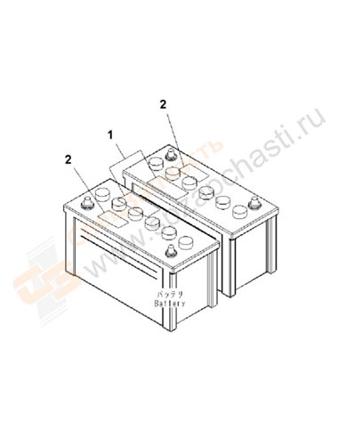 Fig. U0201-01a1 Battery Caution (Spanish)