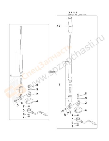 Fig. Y1062-01a0 Rubber Antenna