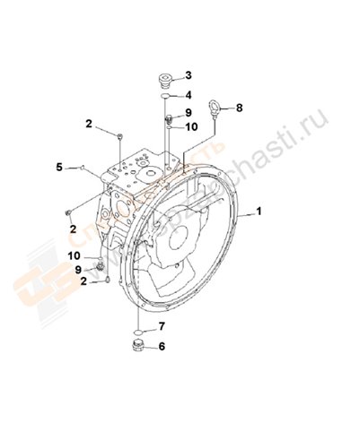 Fig. Y1600-01a0 Main Pump (1/11)